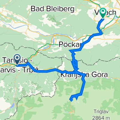 Tarvisio-Kranjska Gora-Vrzic-Wurenpass-Villach