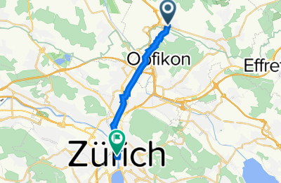 Route in der Bikemap App öffnen