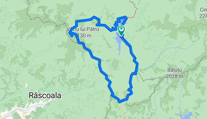 Lacul Oasa - Vf Patru - Pasul Tartarau - Lacul Oasa