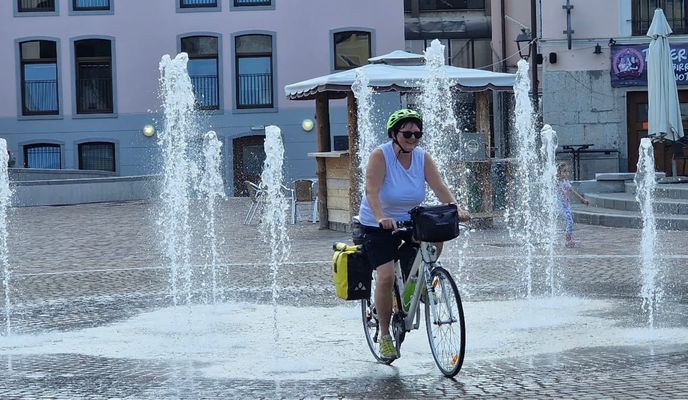 Photo 1 de l’itinéraire Bikemap « Via Stefano Spizzo 1, Tarvisio a Via dei Campi 8, Malborghetto Valbruna »