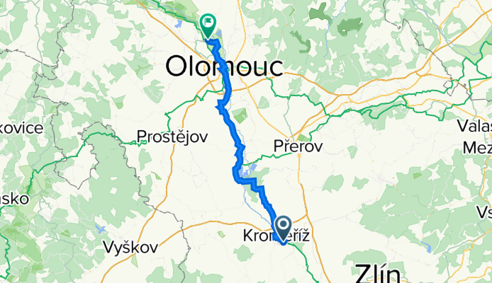 X.21.7.Ctvrtek Kroměříž-Olomouc (Horka nad Moravou)