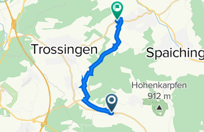 Route in der Bikemap App öffnen