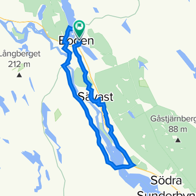 En trevlig runda som är lätt att cykla