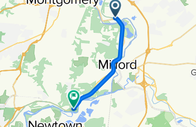 Route in der Bikemap App öffnen