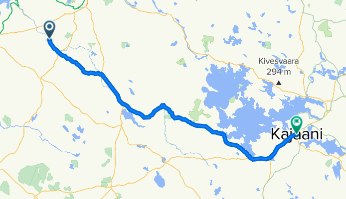 Pehkolantie 6–14, Ruukki to Pohjolankatu 13, Kajaani