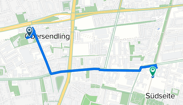 Helfenriederstraße 12, München nach Siemenswerke, München