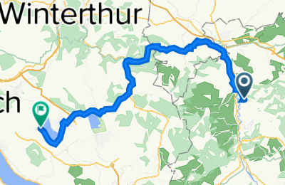 Route in der Bikemap App öffnen
