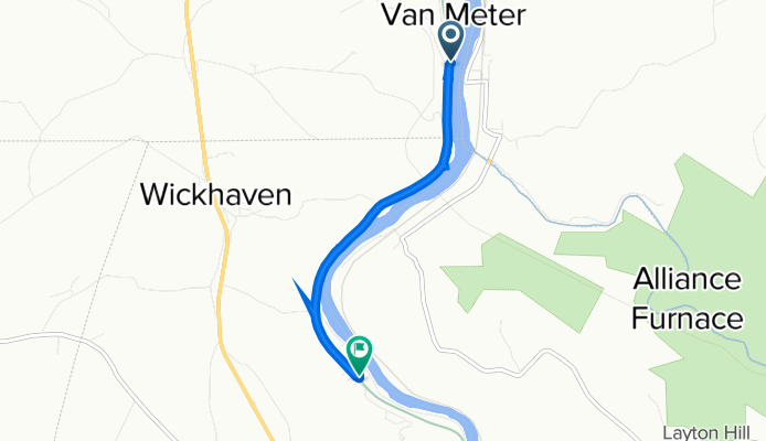 Youghiogheny River Trail, Smithton to Great Allegheny Passage, Perryopolis