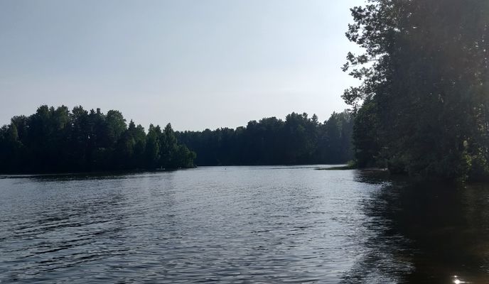 Photo 1 de l’itinéraire Bikemap « Санкт-Петербург Токсово »