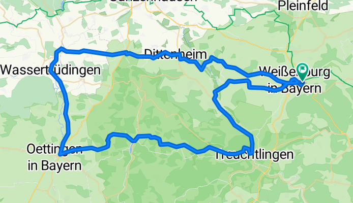 Weissenburg-Wassertrüdingen-Weissenburg