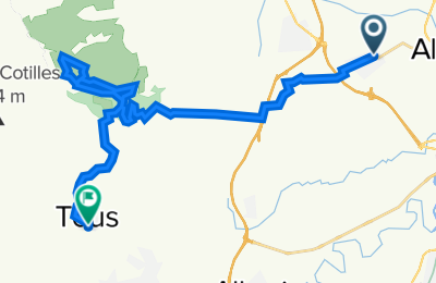 Route in der Bikemap App öffnen