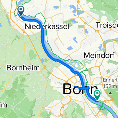 Leinpfad 1, Wesseling nach Rheinsteig, Bonn