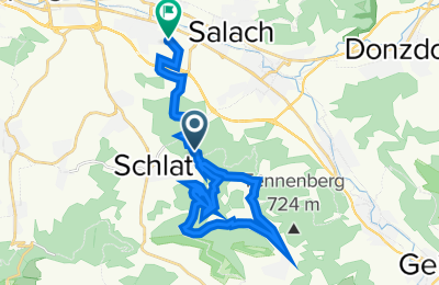 Route in der Bikemap App öffnen
