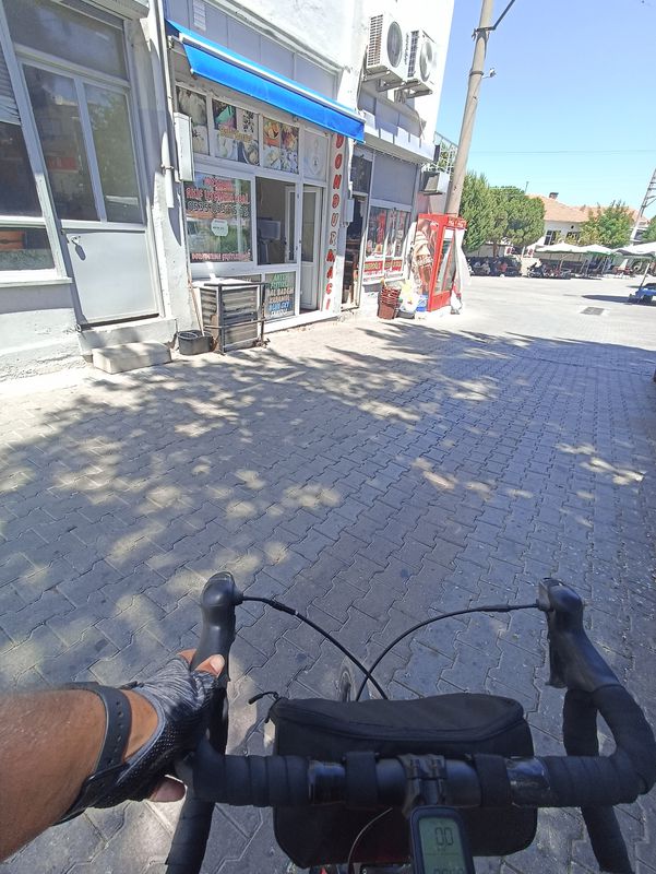 Zeytindag (ice-cream) - Dikili by rural road.