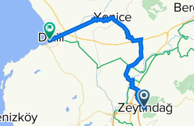 Route in der Bikemap App öffnen