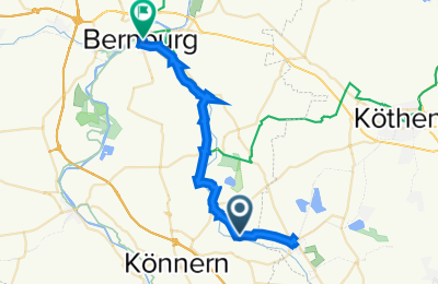 Route in der Bikemap App öffnen
