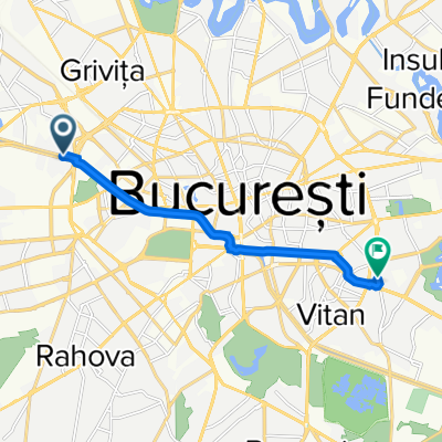 Splaiul Independenței, Bucharest to Strada Dristorului 97-119, Bucharest