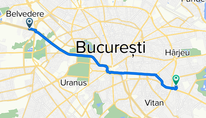 Splaiul Independenței, Bucharest to Strada Dristorului 97-119, Bucharest