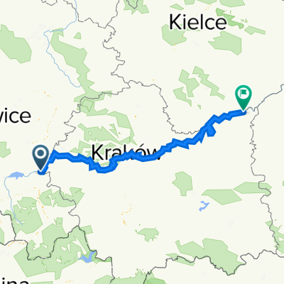 Wiślana Trasa Rowerowa (z objazdami brakujących odcinków) - Wiślana Trasa Rowerowa (z objazdami brakujących odcinków)