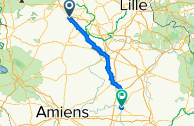 Route in der Bikemap App öffnen