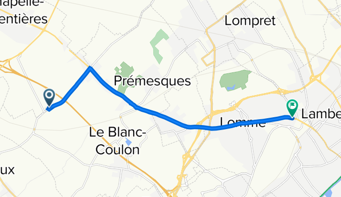 Recovered Route