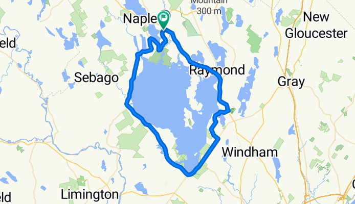 Sebago Lake Loop CLONED FROM ROUTE 179383