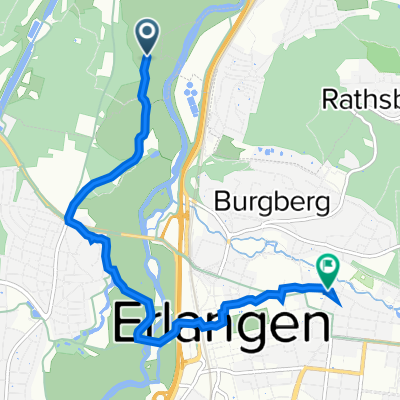 Möhrendorf to Kochstraße 6, Erlangen