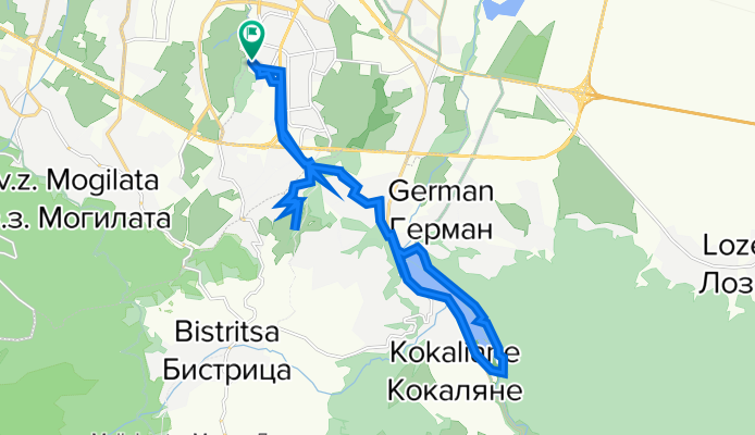 Sveti Kipriyan 72, Sofia to Sveti Kipriyan 72, Sofia