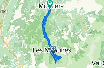 Route in der Bikemap App öffnen