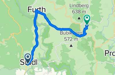 Route in der Bikemap App öffnen