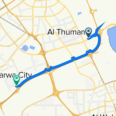 Doha to G Ring Cycle Path, Al Rayyan