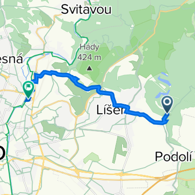 Mariánské údolí 2590 to Dolnopolní 634