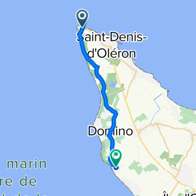 46.046° N -1.407° W à 45.948° N -1.373° W