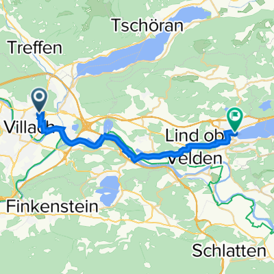 Bogenstraße 1–3, Villach nach Seecorso 1, Velden am Wörther See