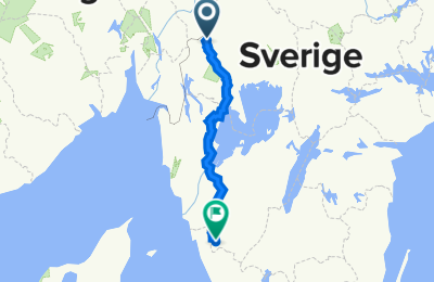 Route in der Bikemap App öffnen