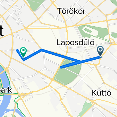 Szent László tér, 布达佩斯 to Bókay János utca 43., 布达佩斯