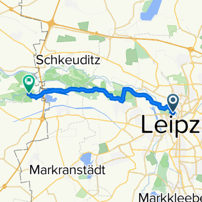 Mitte, Leipzig nach Burgauenstraße 49, Leuna