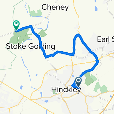 18 Yeoman Close, Hinckley to Fenn Lane, Stoke Golding, Nuneaton