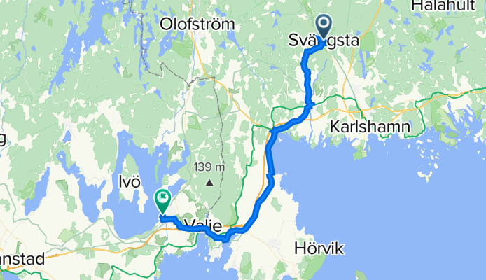 Schweden Etappe 6 Svängsta-Bromölla