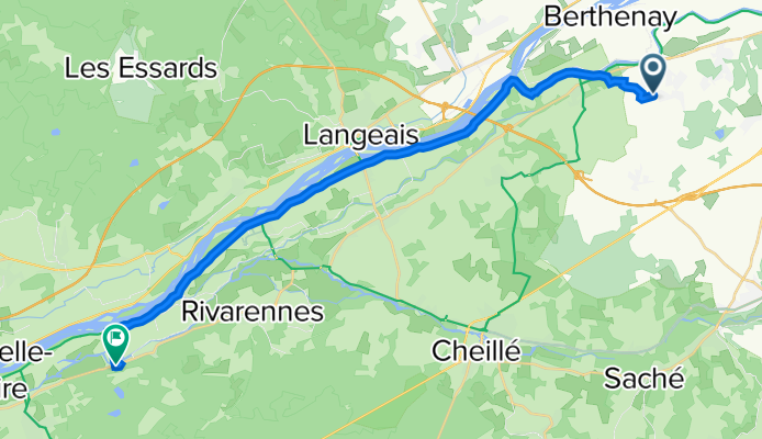 17 Route des Métairies, Savonnières à 338 Château d’Ussé, Rigny-Ussé