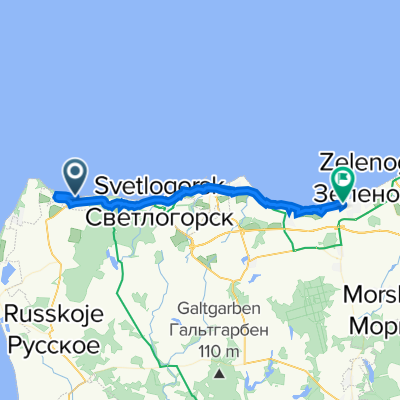 Светлогорский городской округ до С/т Прибой улица, 330, Зеленоградск
