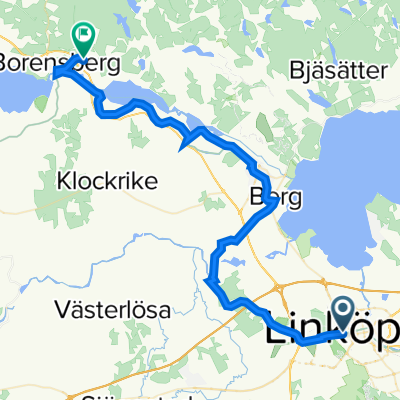 Linköping till Sticksjöns vindskydd