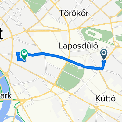 Szent László tér 5., 布达佩斯 to Bókay János utca 34., 布达佩斯