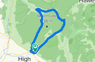 Route in der Bikemap App öffnen