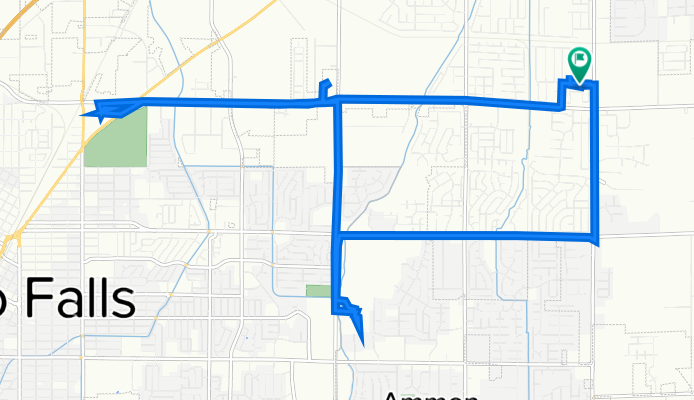 Booner Street 4392, Idaho Falls to Booner Street 4374, Ammon