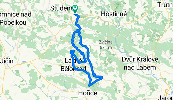 Bukovina-Miletín-Lázně Běloves