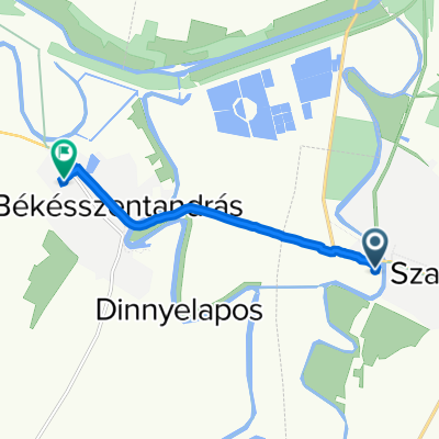 Erzsébet liget utca 5, Szarvas - Csokonai utca 27, Békésszentandrás
