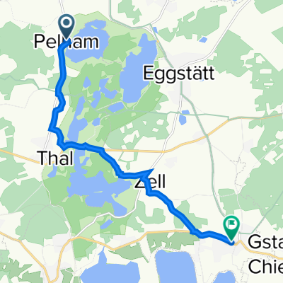 Pelham 6, Bad Endorf nach Rosenstraße 2, Breitbrunn am Chiemsee