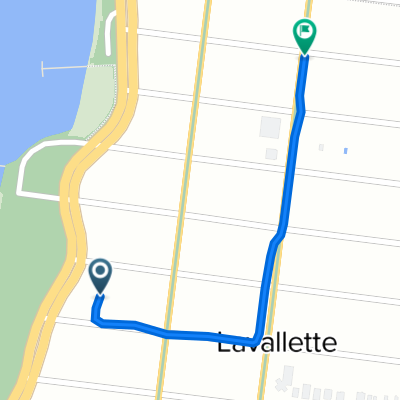 123 Camden Ave, Lavallette to 601 Grand Central Ave, Lavallette
