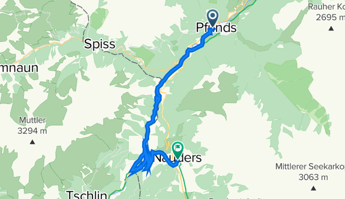 Alpencross, Tag 2, Nachmittag, V1